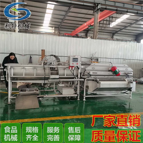 山東蔬菜清洗加工設備制造商誠信企業 諸城利特機械